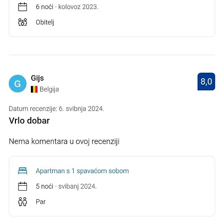 Olga 아파트 *