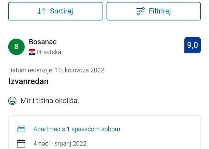 Apartamento Olga Zadar